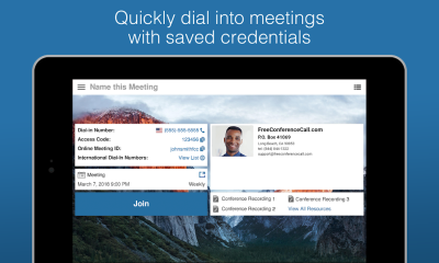 Free Conference Call Screenshot №7