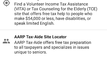 IRS2Go Screenshot №3