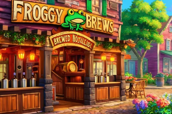 Froggy Brews Demo: Brewed Nostalgia in the Heart of Bloomville