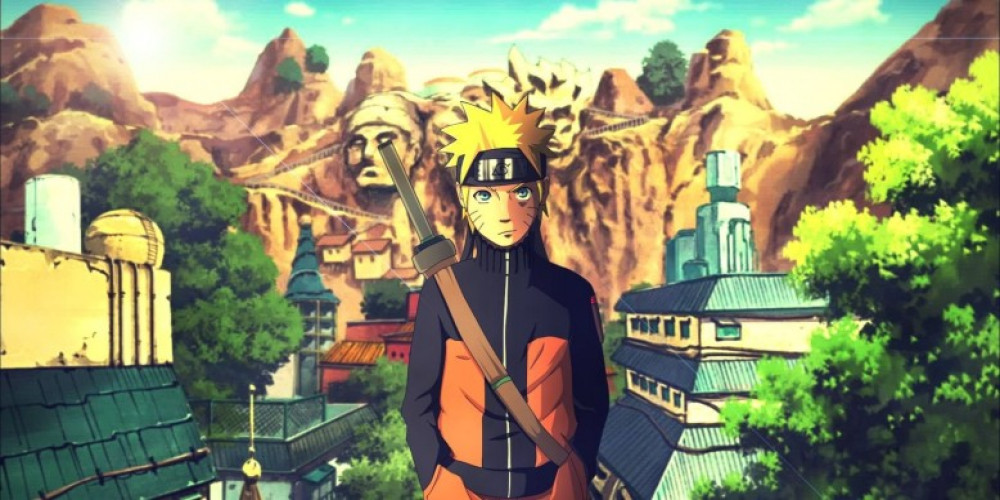 Naruto Comes Back to Fortnite Island Poster