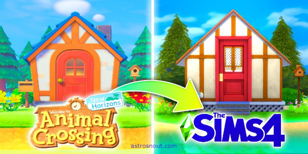 Sims 4 Build Recreates Animal Crossing New Horizons Island to Perfection Poster