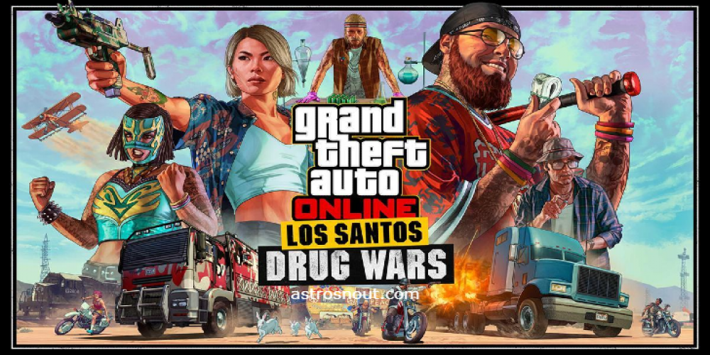 GTA Online: New Cars Dropping in Los Santos Drug Wars Update! Poster