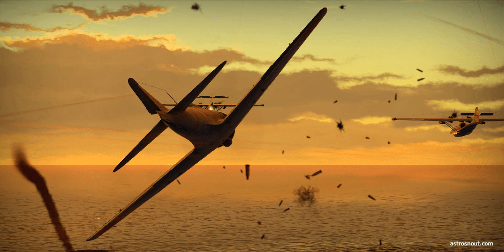 Soaring Heights: The 10 Best Air Combat Games Poster