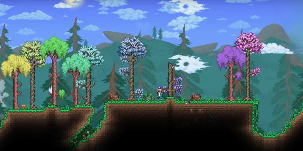 Terraria Unveiled: Discovering Hidden Treasures and Environments Poster