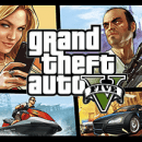 Grand Theft Auto V logo, game review