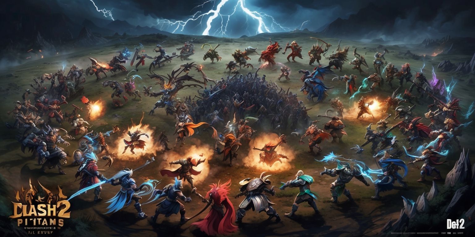Clash of Titans: Group Battles Shape the Dota 2 Playoffs Poster