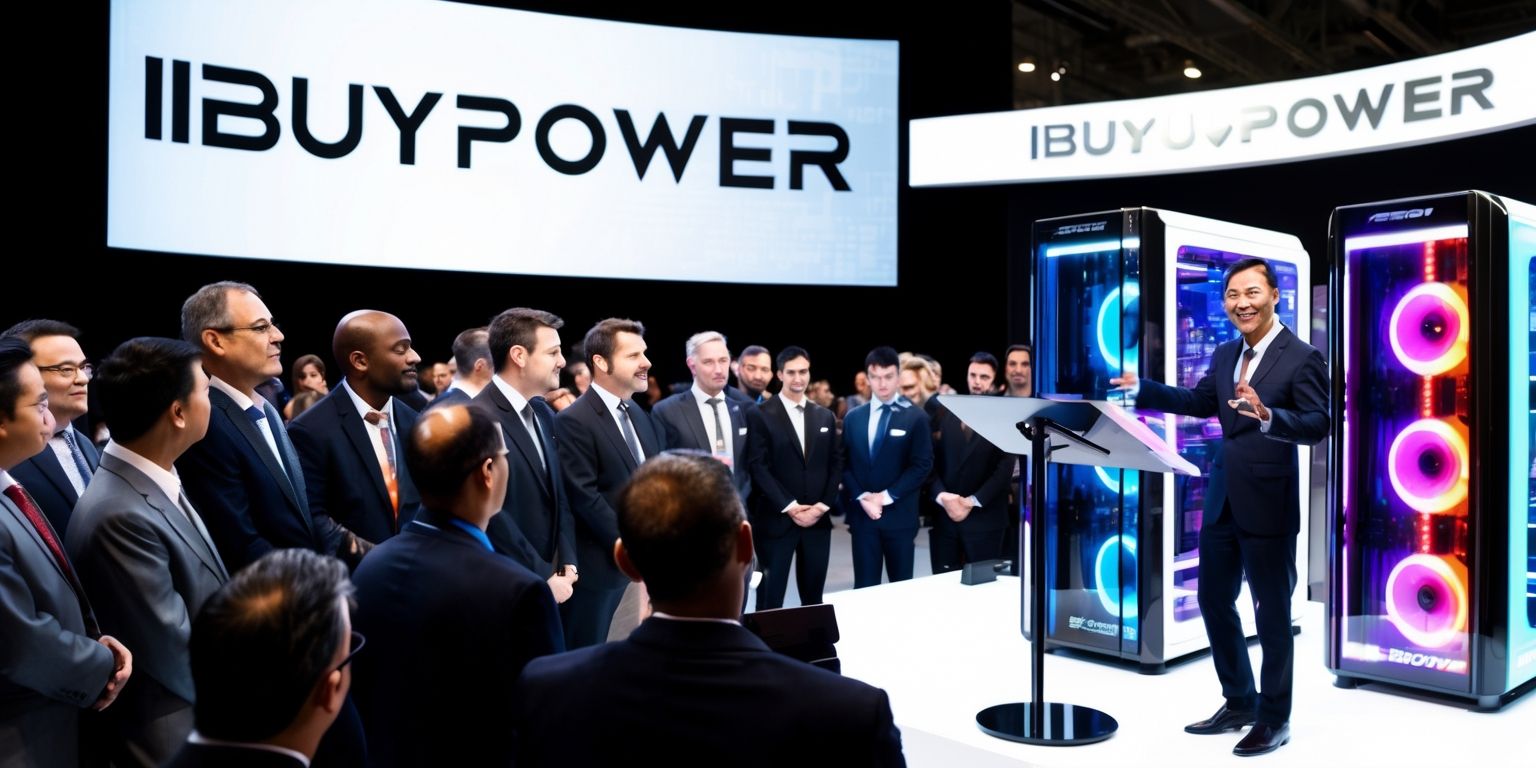 iBUYPOWER Unveils Affordable Custom Watercooling and Sleek PC Cases at CES Poster