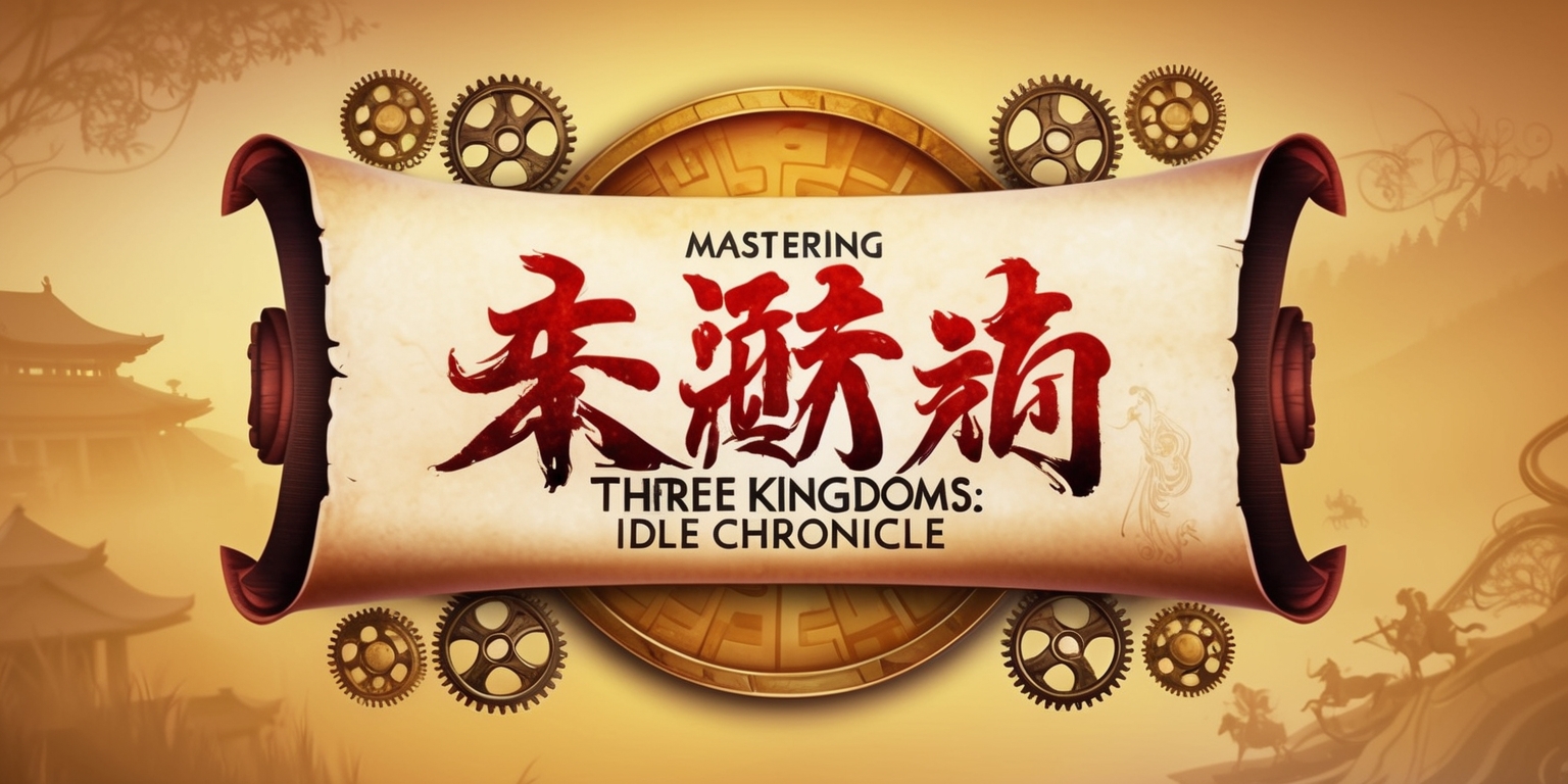 Mastering "Three Kingdoms: Idle Chronicle": Your Ultimate Guide to Codes and Strategies for Success Poster