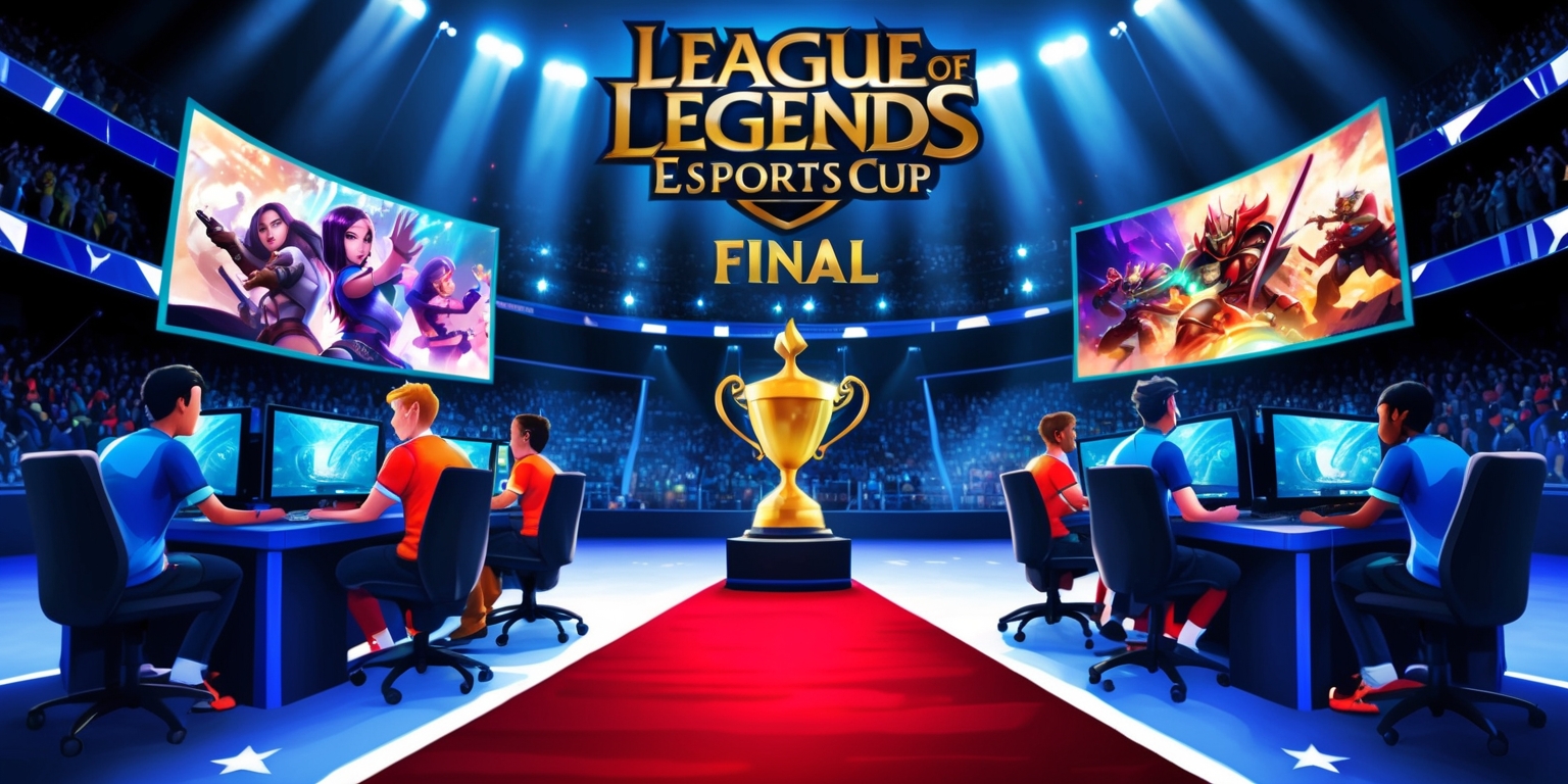 Quarterfinal Confrontations: The Road to the League of Legends Esports Cup Final Poster