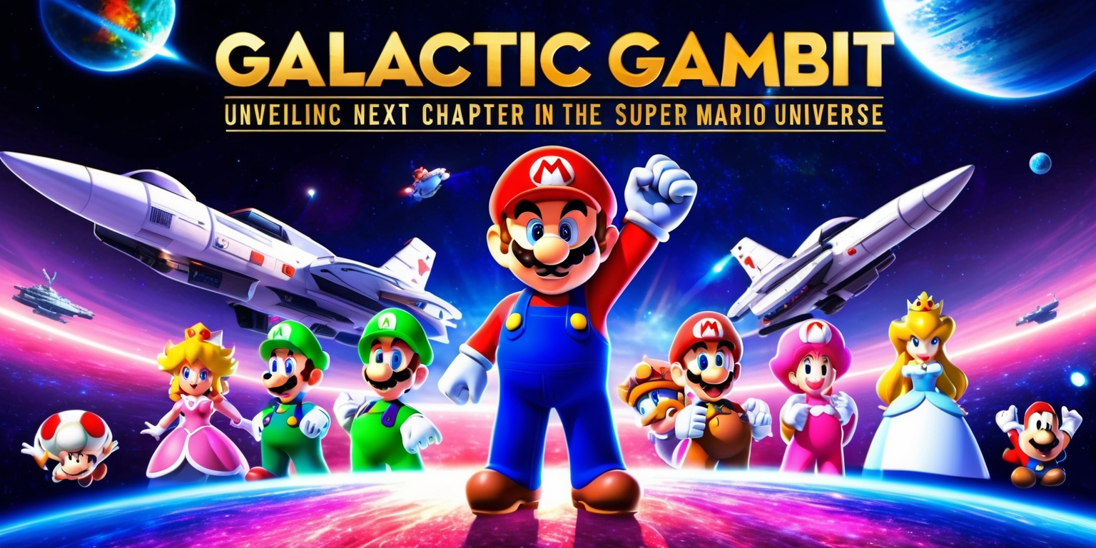 Galactic Gambit: Unveiling the Next Chapter in the Super Mario Universe Poster