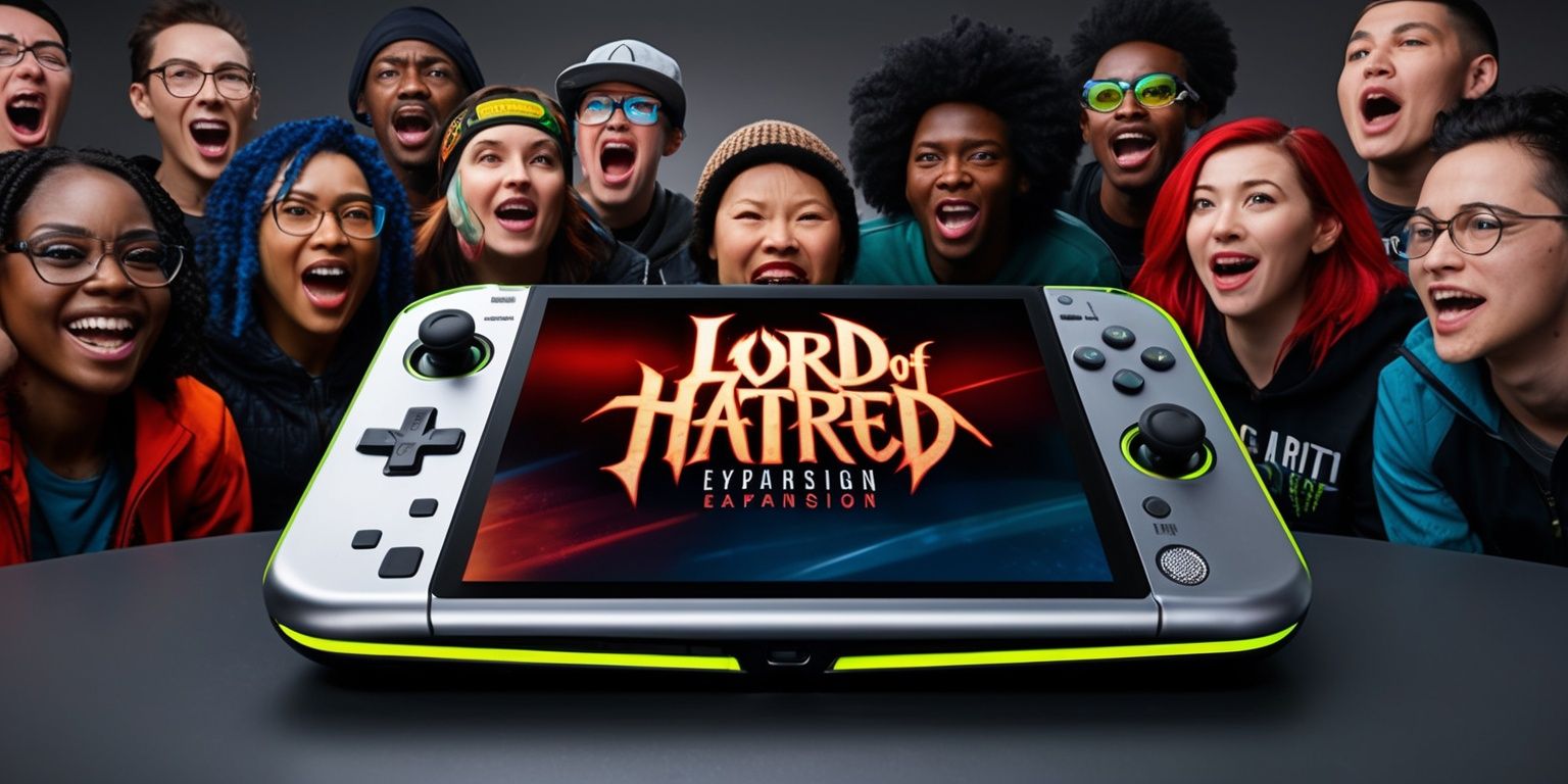 Handheld Hybrid Console Sparks Excitement for New Lord of Hatred Expansion Poster