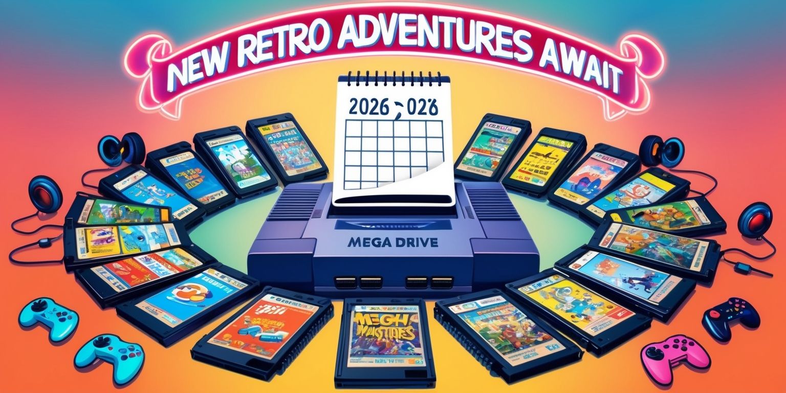 Mega Drive Renaissance: Over 20 New Retro Adventures Await in 2026 Poster