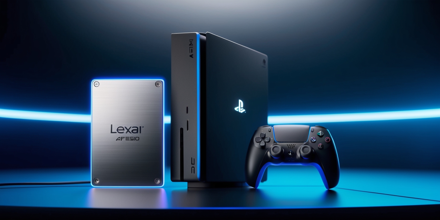 Elevate Your PS5: Lexar's 4TB SSD Revolutionizes Gaming Storage Poster