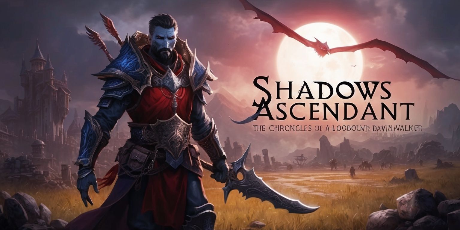 Shadows Ascendant: The Chronicles of a Bloodbound Dawnwalker Poster