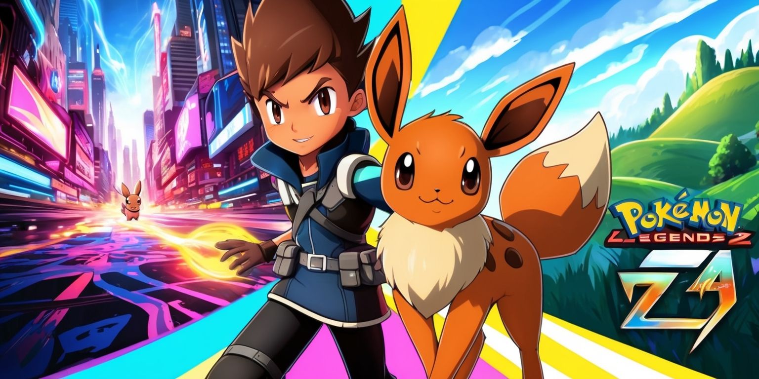 Embarking on the Eeveelution Quest: Navigating Urban and Wild Landscapes in Pokémon Legends: Z-A Poster