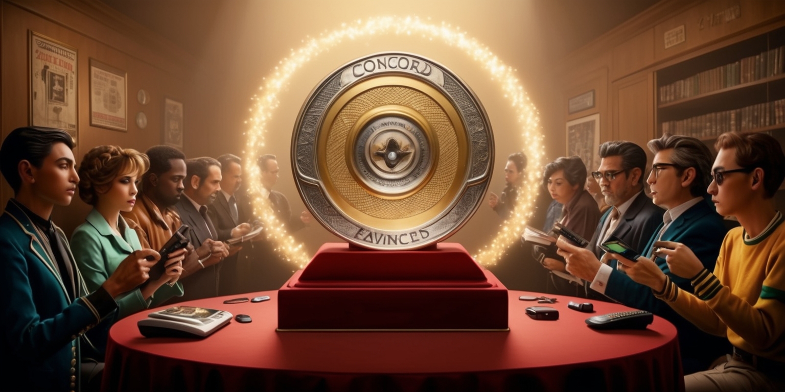 Gaming History Reawakened: The Concord Launch Plaque Auction Poster