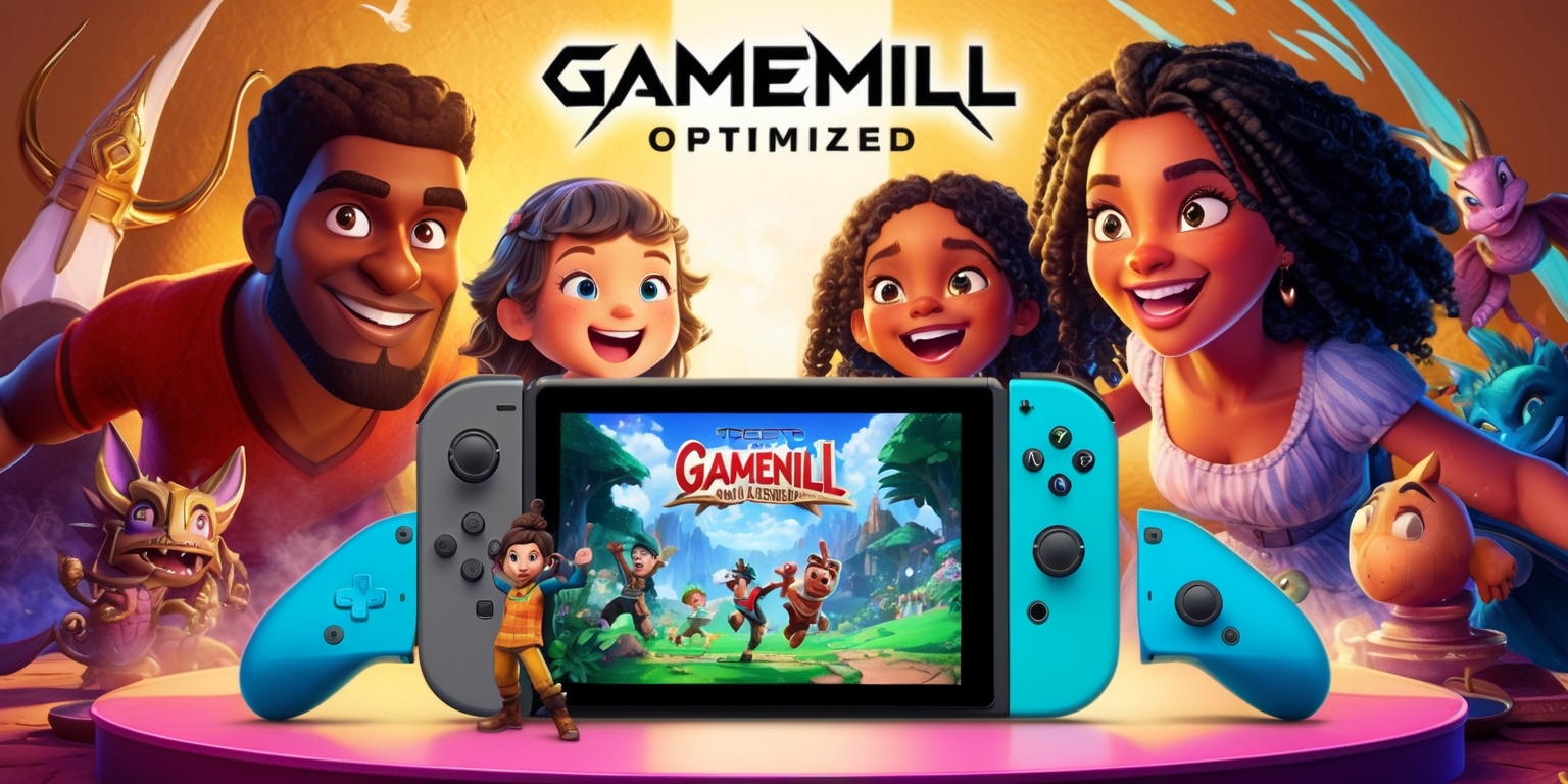 Next-Level Family Fantasy: GameMill Optimizes Iconic RPG for Nintendo Switch 2 Poster