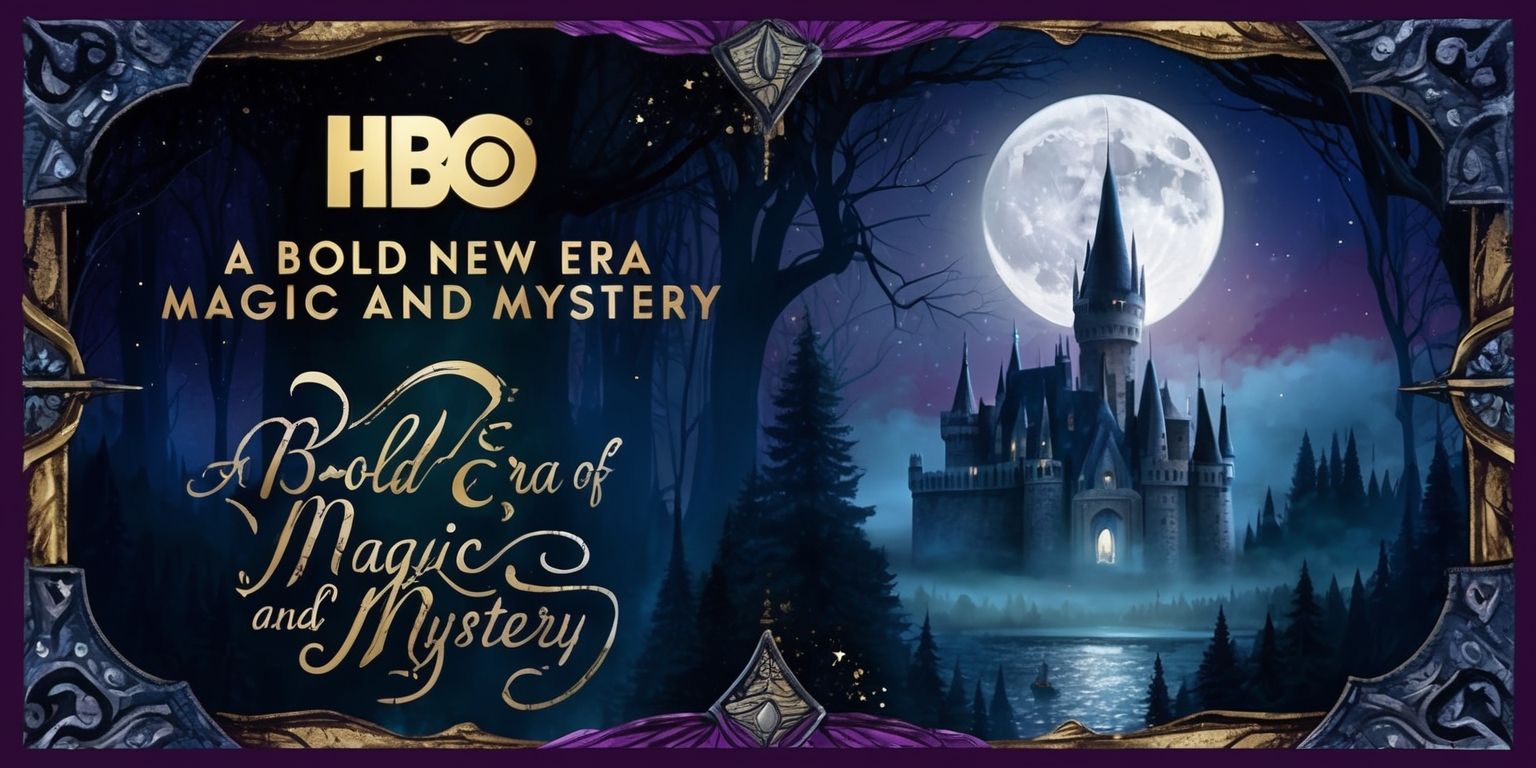 HBO Unveils a Bold New Era of Magic and Mystery Poster