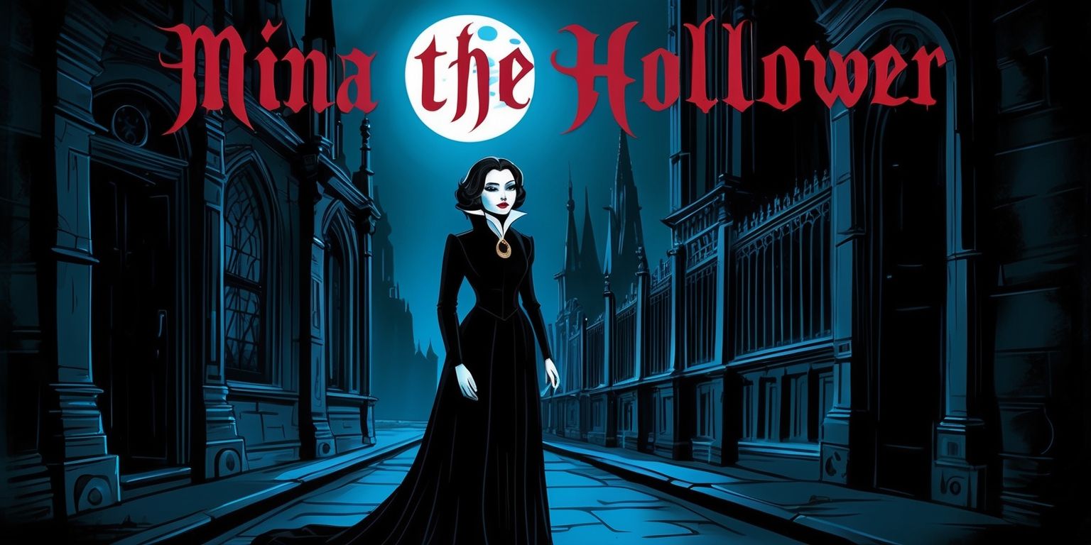 Mina the Hollower: A Haunting Indie Journey into Victorian Gothic Shadows Poster