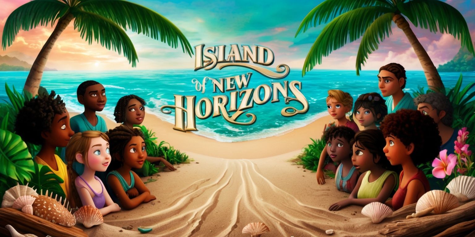 Island Intrigue: Unveiling the Enigma of the Flea Mystery in New Horizons Poster