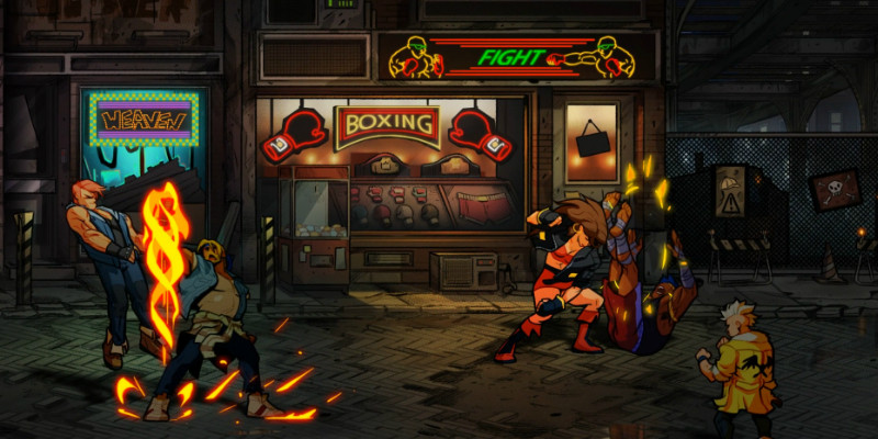 Streets of Rage 4 Boast Multiplayer Action Poster