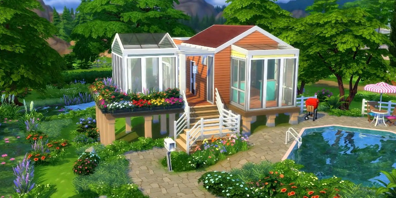 The Best Tiny Homes in Sims 4 Poster